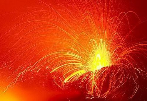 Volcano: deadly but beautiful