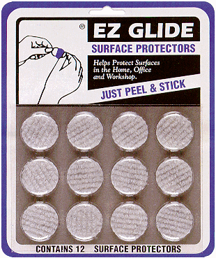 Your new neighbors will thank you once they find out how  much they need these EZ Glide surface protectors. I always have a pack ready to use in my home. (ezglide.com)