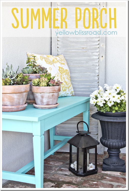 MY SUMMER PORCH TITLE MY SUMMER PORCH TITLE