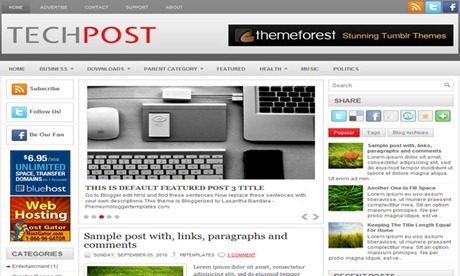 TechPost-Blogger-Template