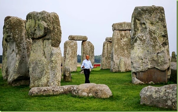 Obama Stonehenge