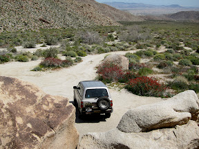 Looking east from the end of the trail in North Indian valley
