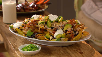 Chicken and Black Bean Nachos