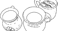 Dibujos de comida mexicana para colorear - pintaryjugar.com