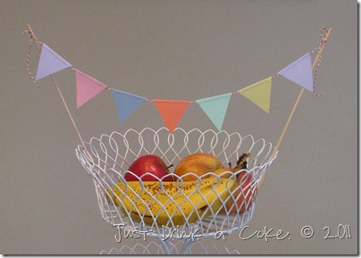 paper pennant banner