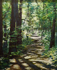 Beth Dilly "The Path" 2009 Oil On Canvas 14 x 17 NFS Beth Dilly "The Path" 2009 Oil On Canvas 14 x 17 NFS