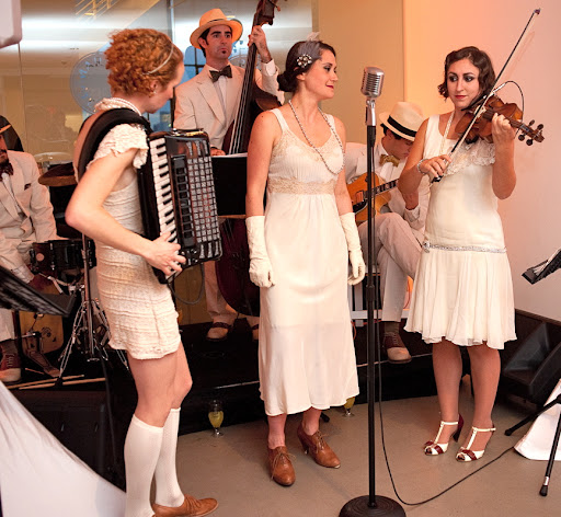 Josh Friedman of Elan Artists brought us Carte Blanche to play beautiful music as guests arrived.