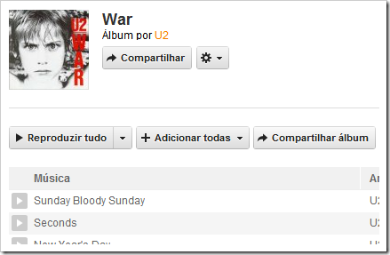 Compartilhar álbum Compartilhar álbum