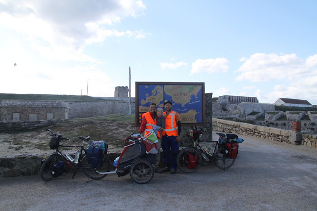 Op het zuidelijkste puntje van het Europese vaste land. (Tarifa)
