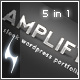 Amplify - 5 in 1 Portfolio Theme - ThemeForest Item for Sale