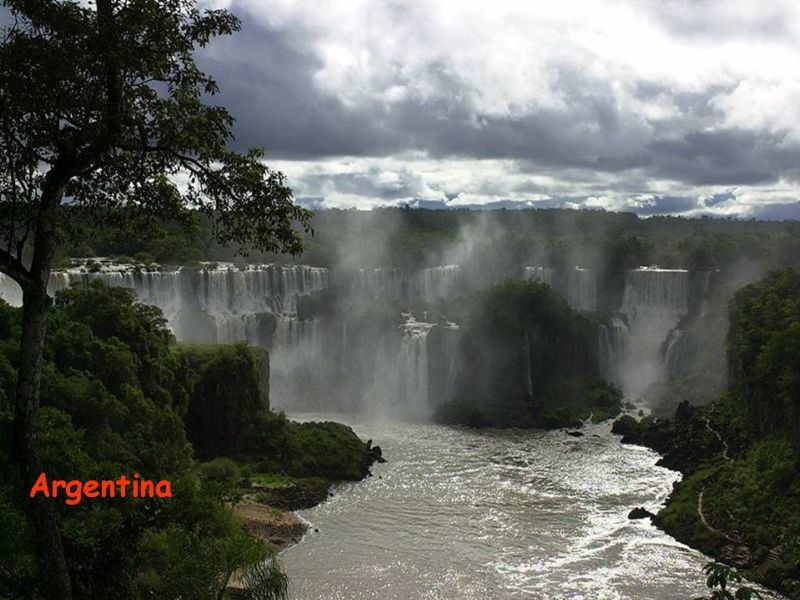 Worlds Most Beautifil Borders ARGENTINA, PARAGUAY and BRASIL