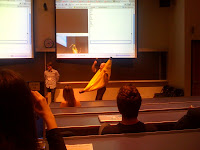 Putting a dancing banana on ChatRoutlette at Northern Voice 2010. Putting a dancing banana on ChatRoutlette at Northern Voice 2010.