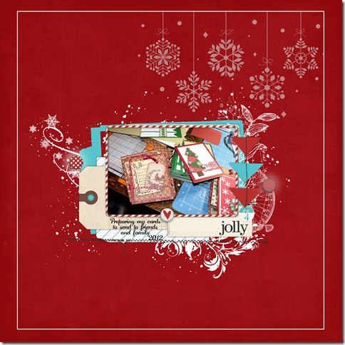 preparing cards