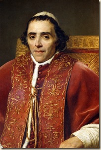 Jacques Louis David, Portrait du pape Pie VII Jacques Louis David, Portrait du pape Pie VII