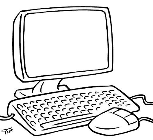monitor para colorear