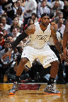 lebron james nba 121206 mia vs nyk 05 LeBron James Nears 2nd Triple Double, Wears Lavas in a Loss