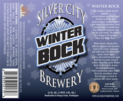 image of Silver City Brewing's upcoming Winter Bock courtesy of the brewery