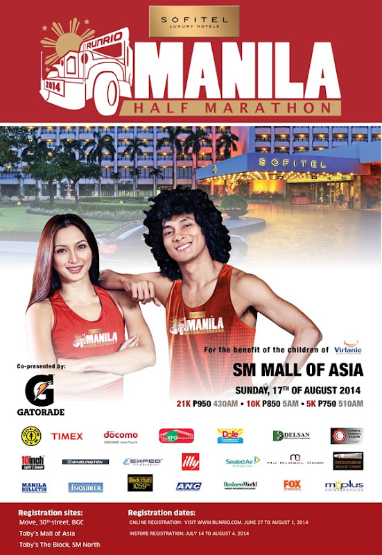 Sofitel Manila Half Marathon - poster Sofitel Manila Half Marathon - poster