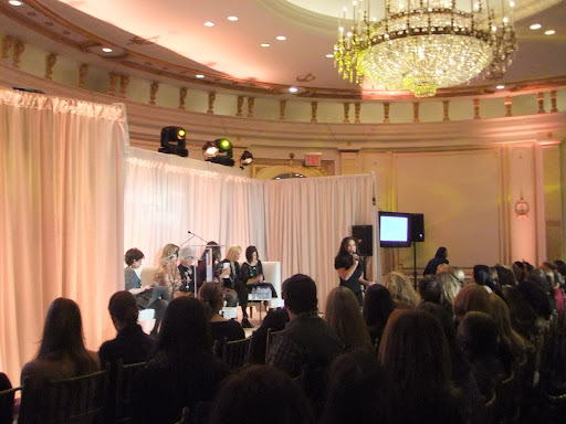 We had a panel for brides to get answers from myself, Jennifer and Claudia of the Wedding Library, Sylvia Weinstock of Sylvia Weinstock Cakes, Designer Lela Rose, and Cheree Berry of Cheree Berry Paper.