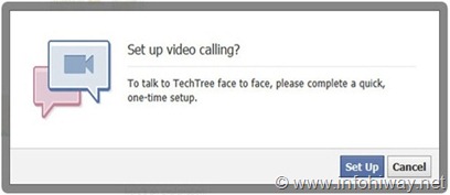 fb video call  setup