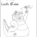 coloriages du film la princesse et la grenouille