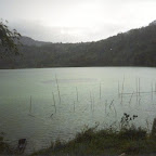 Mysterious hole in the lake
