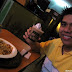 Hubby is enjoying his Tiramisu coffee blend and Puttanesca at Fagioli Coffee Club Hubby is enjoying his Tiramisu coffee blend and Puttanesca at Fagioli Coffee Club