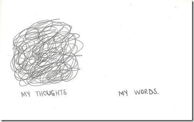 My thoughts My words