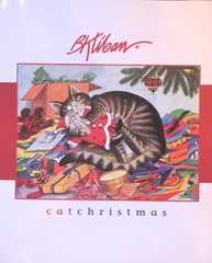 Kliban cat christmas book