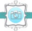 frame to match teal and white