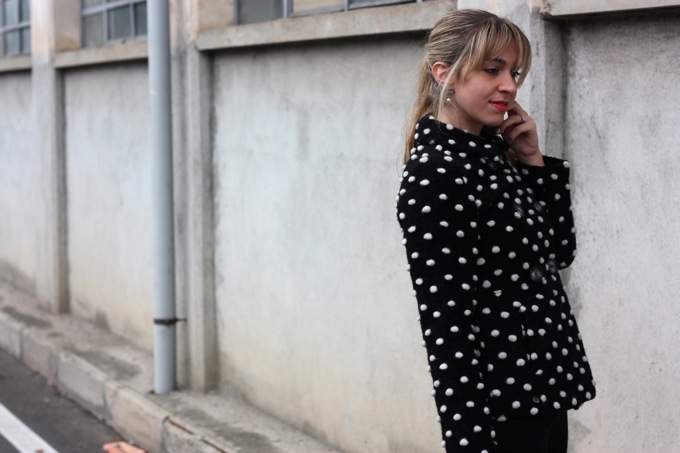 very simple pois coat, fendi peekaboo, asos boots