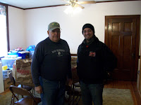 KCII's General Manager Joe Nichols delivering food at the Ainsworth Community Church
