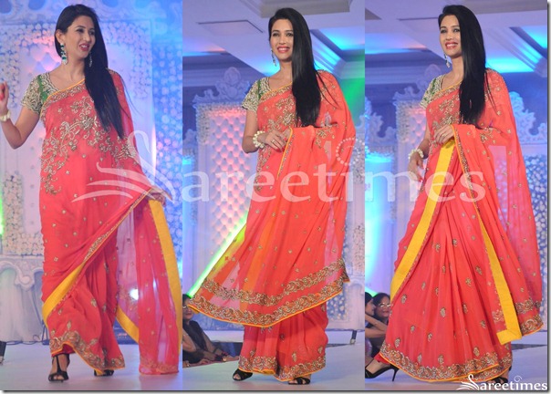 Pink_Embroidery_Georgette_Saree