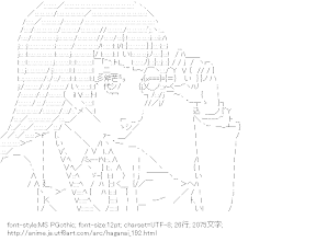 [AA]志熊理科 （僕は友達が少ない）