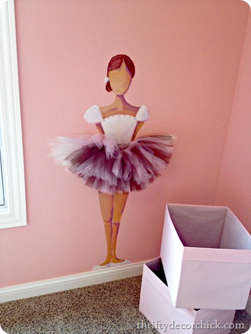 tutu on wall