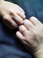 輪ゴムの指輪 輪ゴムの指輪