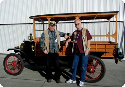 john and steve at museum