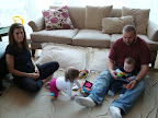 Marketing Manager Michael Lepow celebrates his first Thanksgiving with his five-month old son, Will. A simple dinner with good friends was the perfect way to spend the day. Marketing Manager Michael Lepow celebrates his first Thanksgiving with his five-month old son, Will. A simple dinner with good friends was the perfect way to spend the day.