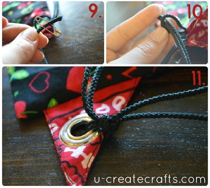 Inserting the Drawstring 2