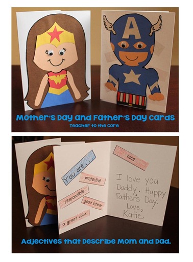 Mother's Day and Father's Day  Cards