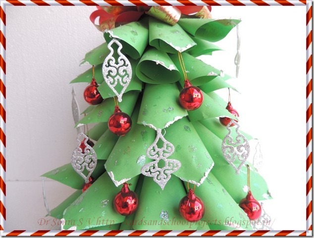 Paper Christmas tree 3
