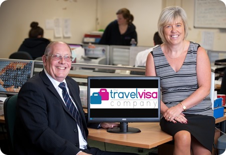 The Travel Visa Company co-founders Karen Taylor and Ray Ward 1