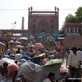 Route to God: Outside Jama Masjid, Delhi