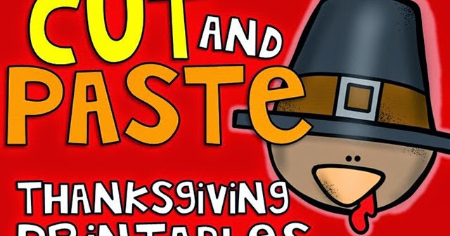 Doodle Bugs Teaching first grade rocks!: Thanksgiving Cut and Paste