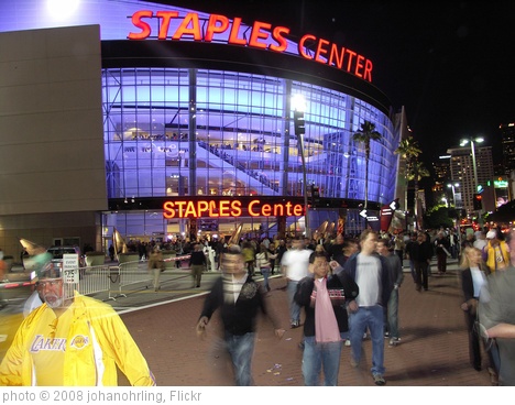 'Staples Center, L.A.' photo (c) 2008, johanohrling - license: http://creativecommons.org/licenses/by/2.0/