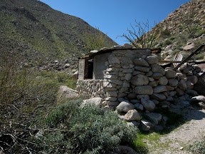 Old cattleman's linehouse in RockHouse Canyon