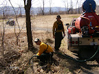 Drafting up the S1 Engine at a stream onsite