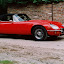 Jaguar E-Type Serie 3 Cabrio mit Wahlsinn Scheinwerferabdeckung. Jaguar XK-E, with Head-Light-Cover Kit. The Head-Lamp-Cover Conversion Kit made by designer Stefan Wahl in the tradition of Malcolm Sayer. / Jaguar E-Type mit Scheinwerferabdeckungen, designed und hergestellt von Designer Stefan Wahl in der Tradition von Malcolm Sayer.