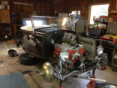  Dry Lakes racer, oakland Roadster show car, Build Pics