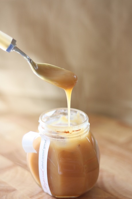 Tempered Salted Caramel Spread
